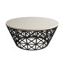 Hanah Home Stil Metal Ferforje - Crema y Negro